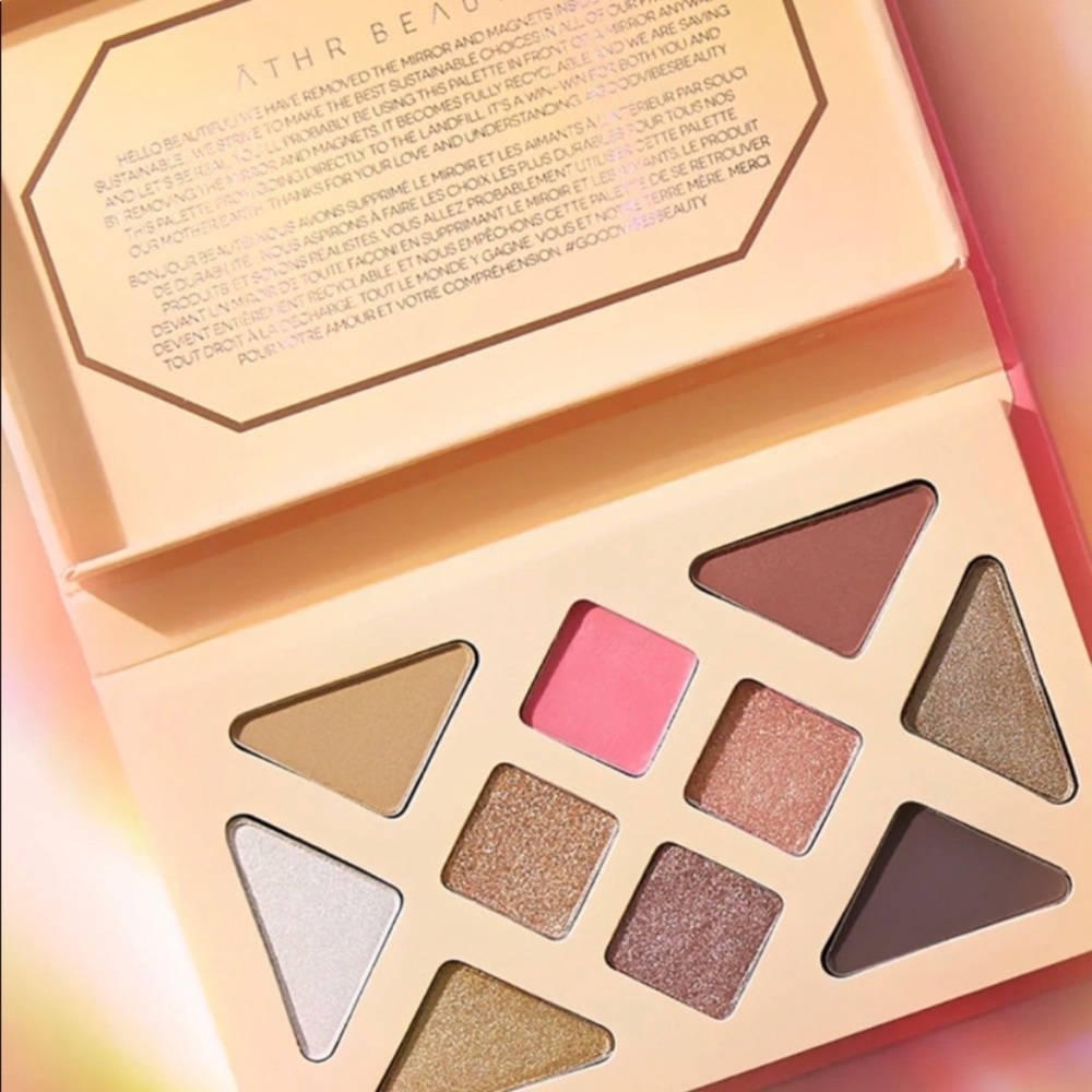 ATHR beauty desert sunset palette